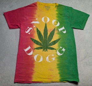 Camiseta Snoop Dogg Pequeña Rasta Tie-Dye Hoja de Hierba Reggae Hip Hop 2019 - Imagen 1 de 5