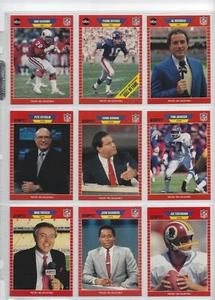 1989 Pro Set announcer collectible **SET BREAK* #1-30 Complete your set NM-MINT+ - Picture 1 of 4