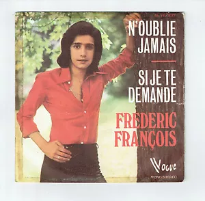 Frédéric FRANCOIS Vinyl 45T VERGISS NIE - WENN ICH DICH FRAGE - VOGUE 3072 - Bild 1 von 2