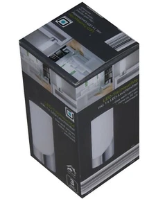 1Fl. LED Tischleuchte Glas weiß satiniert E14 3W Tischlampe Schlicht Einfach - Bild 1 von 3
