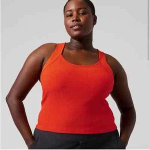 Athleta Horizon Ribbed Tank-Burnt Orange-Size 3X-NWT - Picture 1 of 2