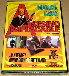 ASESINO IMPLACABLE / GET CARTER , 1971 (Dvd) English Español - Precintada Sealed - Imagen 1 de 2
