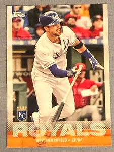 2020 Topps Kansas City Royals Whit Merrifield card UT66 - Picture 1 of 2
