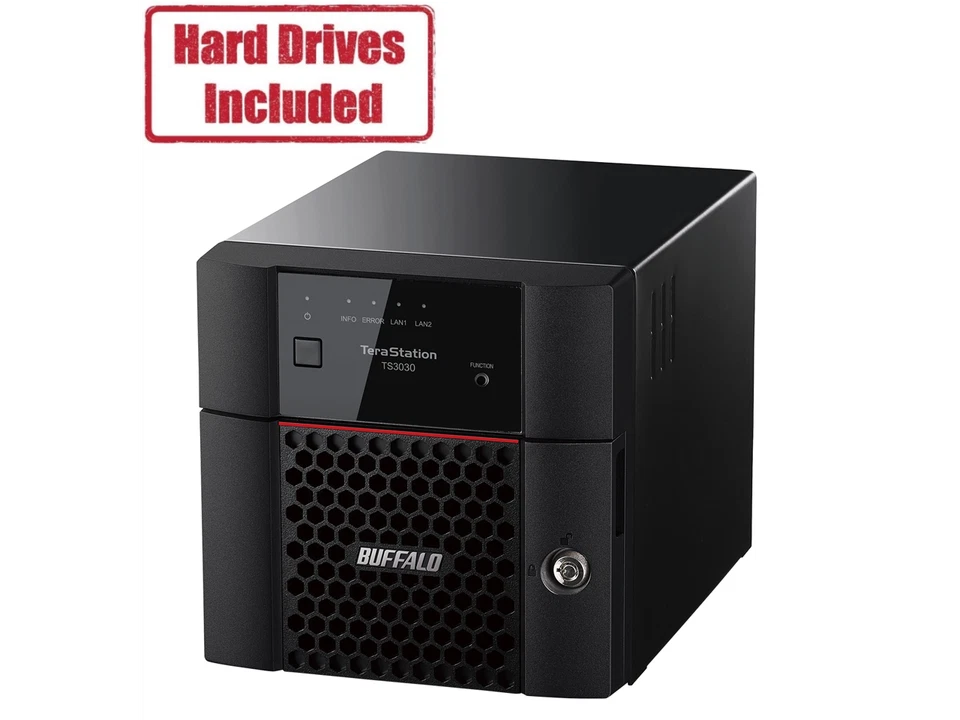 BUFFALO TS3230DN0402 4TB (2 x 2TB) Network Storage - Image 1 of 4
