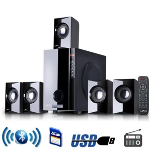 Surround Sound Home System Theater Subwoofer Speaker Bluetooth 5.1 Channel - Picture 1 of 3