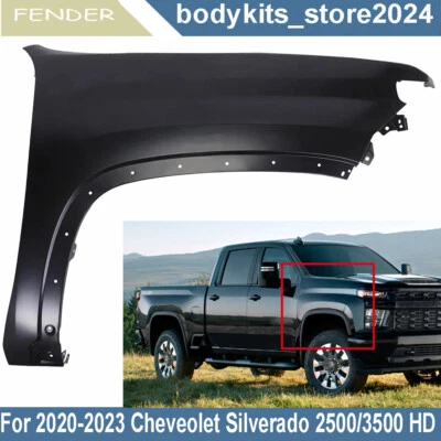 Front Right Side Fender For Chevrolet Silverado 2500/3500 HD 2020 2021 2022 2023 - Image 1 of 4