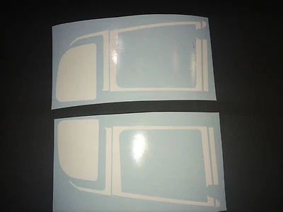 Aufkleber Fensterrahmen Tamiya Scania in weiß- nie mehr Pinseln! - Bild 1 von 4