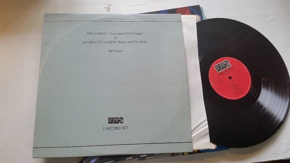 Bill Nelson Das Kabinet La Belle Et La Bete 2 Uk LP 1982 cocteau jcd4 cabinet of - Image 1 of 4