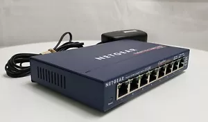 Netgear ProSafe GS-108 8port gigabit Switch - Picture 1 of 5