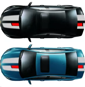 Car Sticker Racing Outline Stripe 13'' for CRUZE Viny Hood Rear Decal ZC968 4pcs - Bild 1 von 5