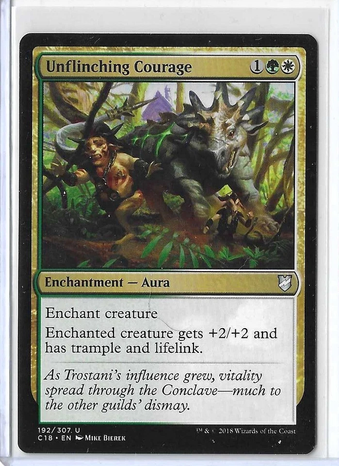 MTG Unflinching Courage Commander 2018 (C18) Uncommon Card #192/307 Unplayed - Image 1 of 1