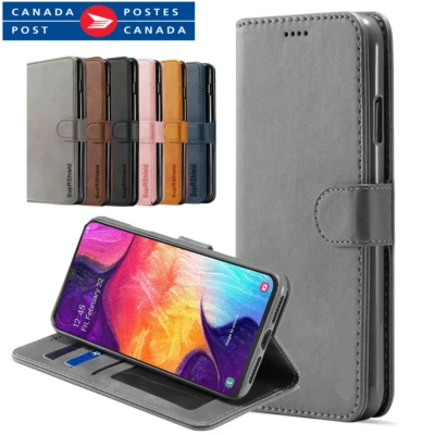 For Samsung Galaxy A70 A50 A20 A10e A71 A51 A11 A21s A31 Wallet Flip Case Cover - Image 1 of 4