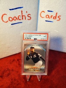 2020 Topps National Baseball Card Day Luis Robert Rookie #7 PSA 9 White Sox