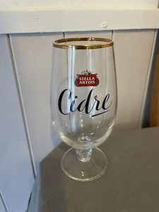 RARE ITEM- Stella Artois Cidre / Cider edition Pint Chalice Glass - Picture 1 of 5