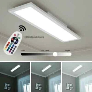 18W RGB LED Ceiling Light w/APP & Remote Control Color Adjustable Home - Picture 1 of 3