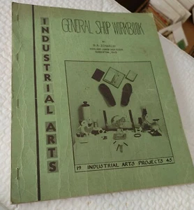 1945 Industrial Arts Project Book Highland Junior High Barberton Ohio - Picture 1 of 8