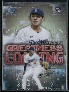 2025 Bowman - Greatness Loading Roki Sasaki #GL-23 (RC) - Bild 1 von 2