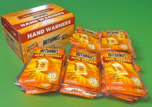 HotHands 100 Hand Warmers Air Activated  10 Hours Heat (50 pair) EXP 09/21 New - Picture 1 of 7