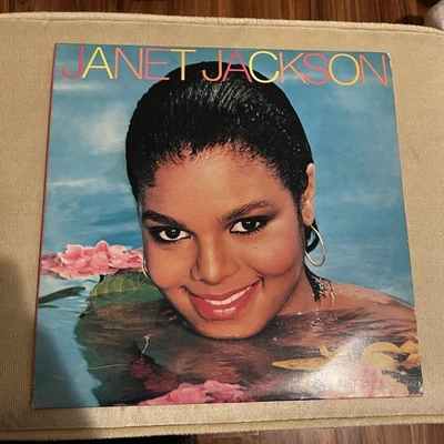 JANET JACKSON Self Titled Debut Album 1982 Vinyl LP Record RARE! EX/EX - Image 1 of 4