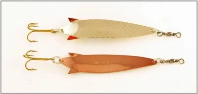 Allcock Lurgan Spoon 15g Silver/Copper Silver/Gold Trout Salmon Fishing Lure - Image 1 of 2