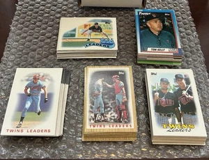Set squadra completo Topps 1986 1987 1988 1989 1990: Minnesota Twins Kirby Puckett - Foto 1 di 17