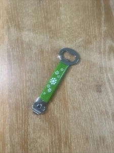 Travco vintage avocado green white floral daisy can bottle opener 70’s - Picture 1 of 2