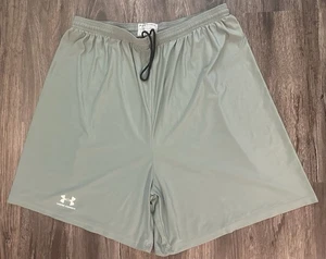 Vintage Herren Under Armour grau/weiß hergestellt in den USA Trainingsshorts - Größe 3XL - Bild 1 von 8