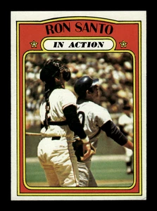 1972 Topps Baseball Ron Santo #556 In Action HOF - Bild 1 von 2