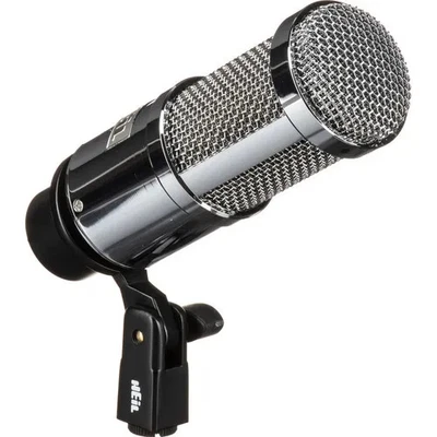 Heil Sound PR40 Dynamic Cardioid Front-Address Studio Microphone (Chrome) - Image 1 of 2