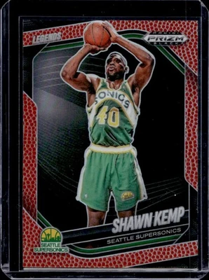 2024-25 Prizm 黑色 Shawn Kemp Legends 篮球奖 #57/225 超音速 — 第 1/2 张图片