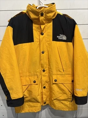 Винтажная желтая куртка The North Face Search & Rescue GORE-TEX размер большой 90-е XL - Изображение 1 из 4