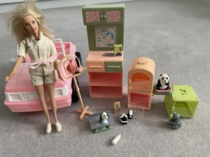 Barbie 2006 ‘Play All Day’ - Zoo Doctor & Nursery Playset- Rare - Picture 1 of 19