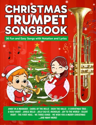 Christmas Trumpet Songbook – Beginner Trumpet Sheet Music – PDF FILE FORMAT - Image 1 of 4