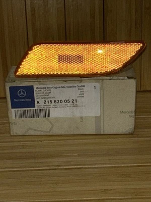 NUEVO*** GENUINO Mercedes Benz C215 CL500 Luz de señalización lateral izquierda (izquierda) 2158200521 Foto 1 de 3