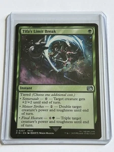Tifas Limit Break 207 MTG Final Fantasy 2025 Mint - 9.0 + Uncommon Non Foil - Bild 1 von 13