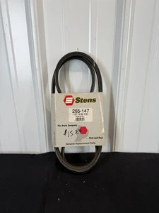 Cinturón cortacésped Stens 265-147 OEM Scag 481461 NOS NIP 1/2" x 60-7/8" - Imagen 1 de 2