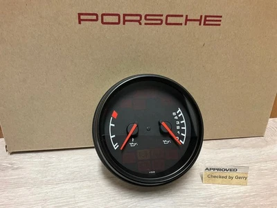 VGC Porsche 911 964 993 Öldruck Temperatur VDO tested & Functionally Oil Gauge - Imagem 1 de 4
