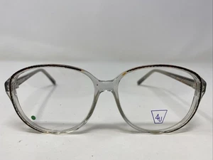 Capri 4U UL92 Brown 54-18-140 Demi Brown Crystal Full Rim Eyeglasses Frame /M03 - Picture 1 of 8