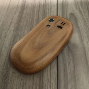 NTT docomo Sh-08C Touch Wood modello limitato 2 telefono giapponese Flip Garakei Keitai - Foto 1 di 5
