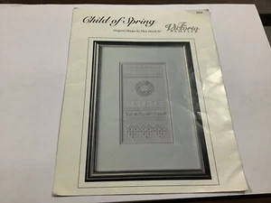 Just Nan Child Of Spring. Various Stitches Sampler Chart. - Picture 1 of 10