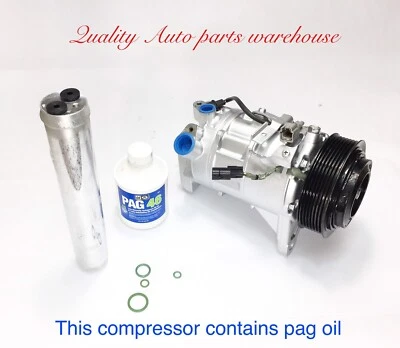 Reman. Compresor de aire acondicionado + secador nuevo para Nissan Máxima Murano 2016-2020 3,5 L con garantía Foto 1 de 3