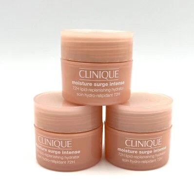 Лот 3: Clinique Moisture Surge интенсивный 72H восполняющий гидратор 0,5 унц * 3 = 1,5 унц - Изображение 1 из 2