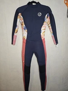 RIPCURL 3mm Surfing Diving Suit DAWN Patrol Wet Suit Slate Rose J Girl J14 NWT - Picture 1 of 6