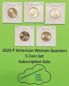 2023 AWQ P Mint Complete Year Set for Quarters - On Hand - Foto 1 di 2