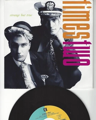 TIMES TWO- "STRANGE BUT TRUE"/"COME OVER"- REPRISE- W/POSTER PIC SLEEVE- NM - Imagem 1 de 2
