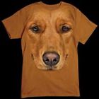 Golden Retriever in Your Face T Shirt Pick Your Size Youth Medium to 6 X Large