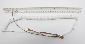 Nuevo cable para teléfono móvil - 8' blanco espadado - Imagen 1 de 1