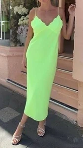 Vestido ACLER escote festoneado talla AU12/UK12/US6 - PRECIO DE VENTA SUGERIDO POR EL FABRICANTE $350 NUEVO CON ETIQUETAS - Imagen 1 de 11