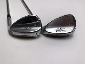 Titleist Vokey SM6 Tour Set zeppa cromata 56*14 | 58*8 zeppa acciaio uomo RH - Foto 1 di 7