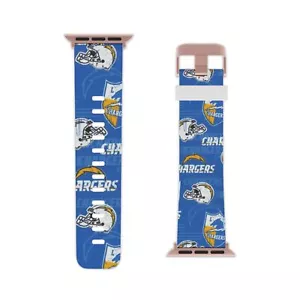 Los Angeles Chargers Watch Band for Apple Watch - Picture 1 of 37